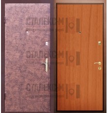 Металлическая дверь Винилискожа - Ламинат -4